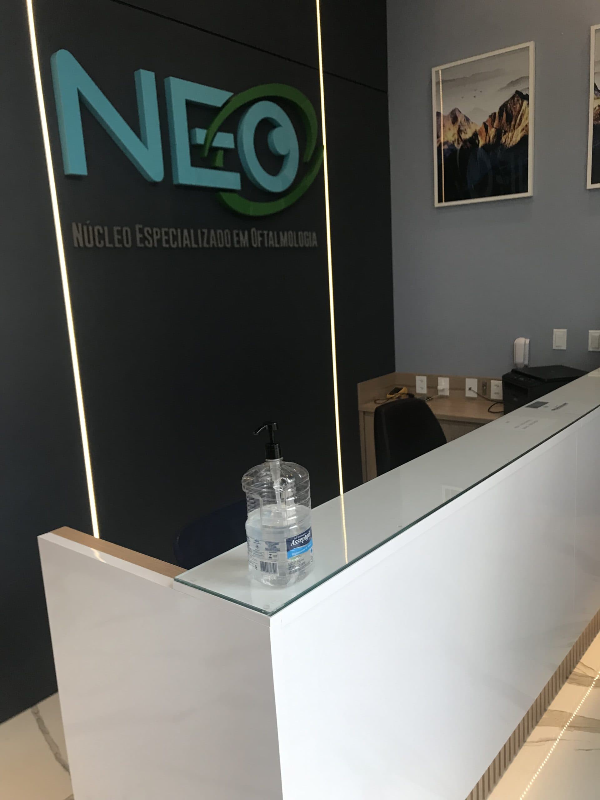 Consultório da NEO Clínica de Olhos em Açailândia