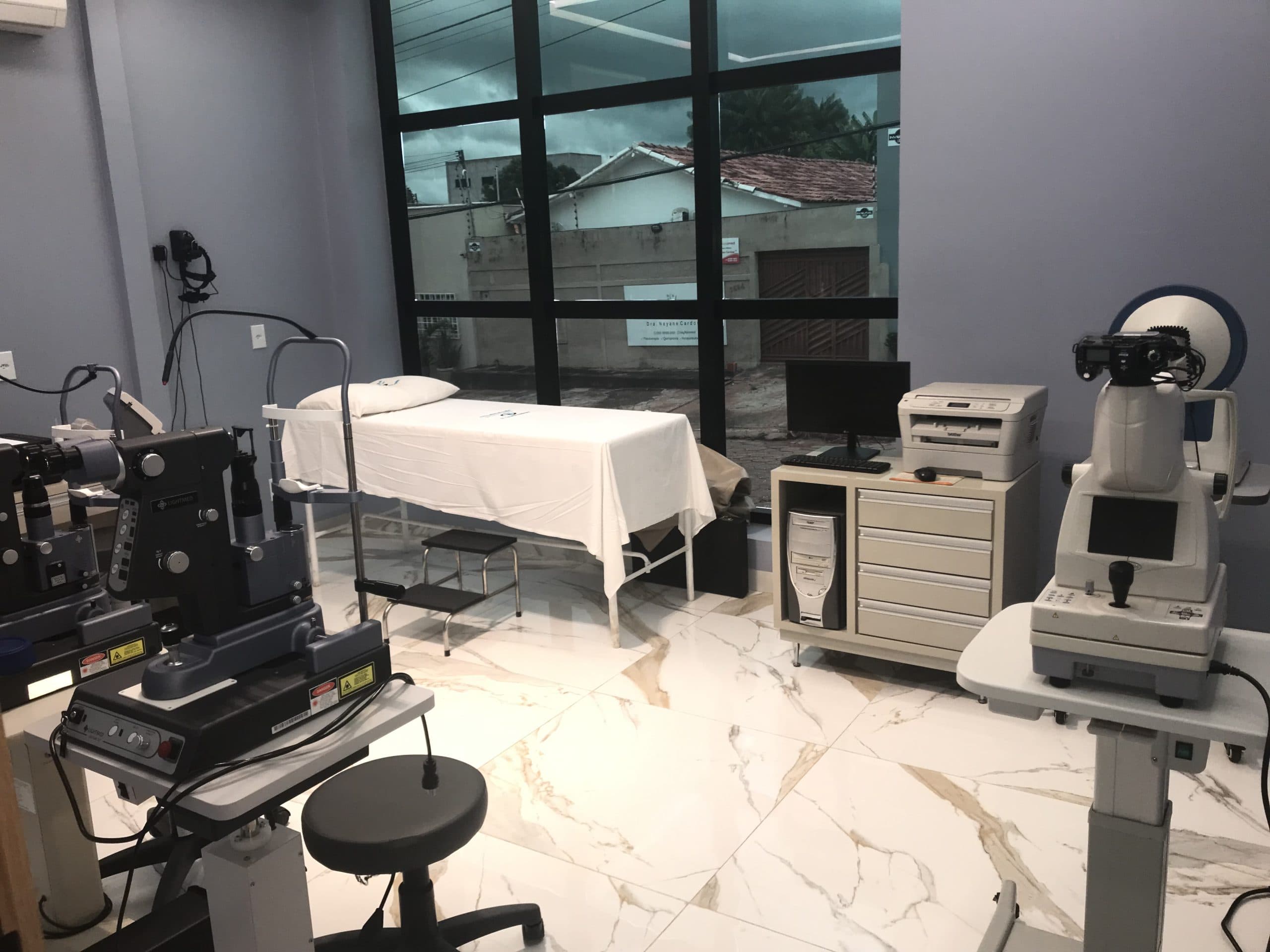 Equipamentos de diagnóstico oftalmológico
